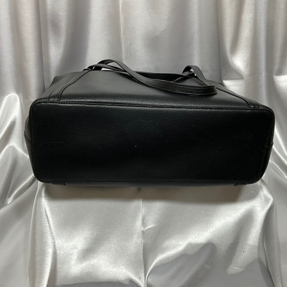 Kate Spade Black Zipper Tote KAT012.   9-H3a - Picture 6 of 9